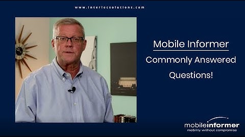 Mobile Informer Applications for Maximo: Commonly Answered Questions
