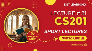 CS201 Short Lecture - 31 | VU Short Lecture | Introduction to Programming in (Urdu / Hindi)