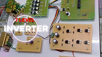 Seven-Level Inverter with Reduced Switches for PV System  || EEE Project | Power Electronics Project