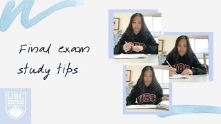 University Final Exam Tips! @UBC