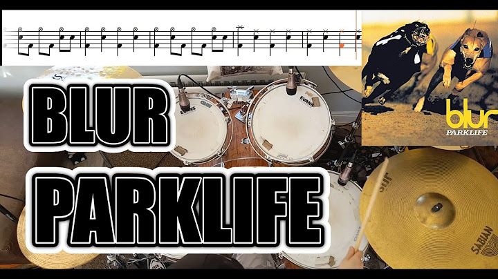 Parklife Drums version - Drums performance video thumbnail