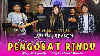 🔴PENGOBAT RINDU DANGDUT cover RIA GISELA feat KATAJI Pro Latihan season