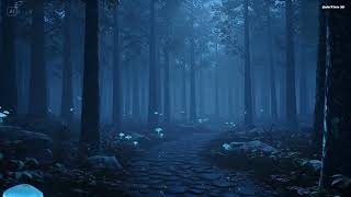 🌫️ Misty Forest | A Tranquil 3D Escape with Soft Rain & Piano Ambience screenshot 5
