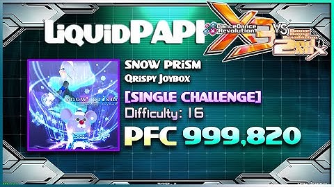 【DDR X3 vs 2ndMIX】snow prism / Qrispy Joybox [CSP] 999,820 PFC #ddr #dancedancerevolution