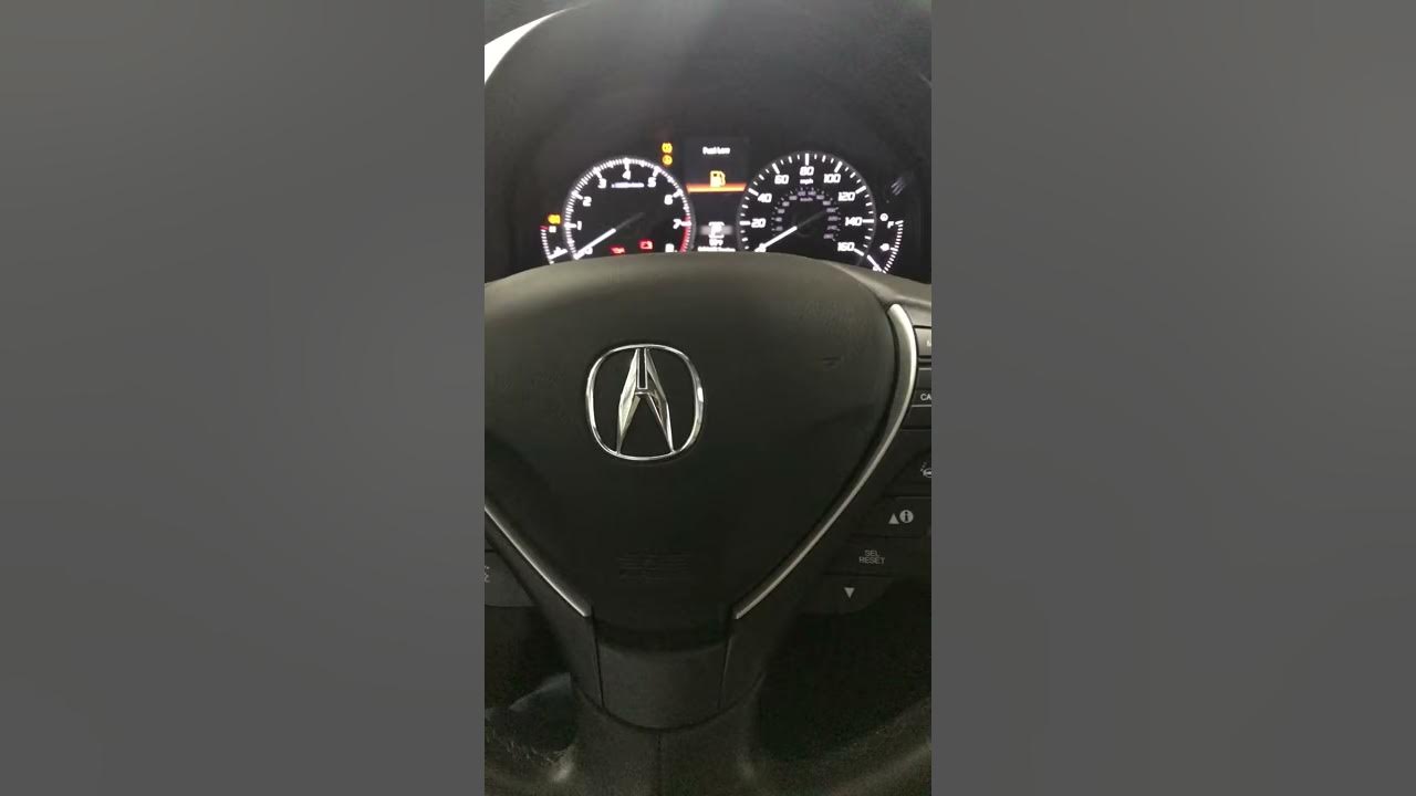 Acura RDX maintenance light reset - YouTube