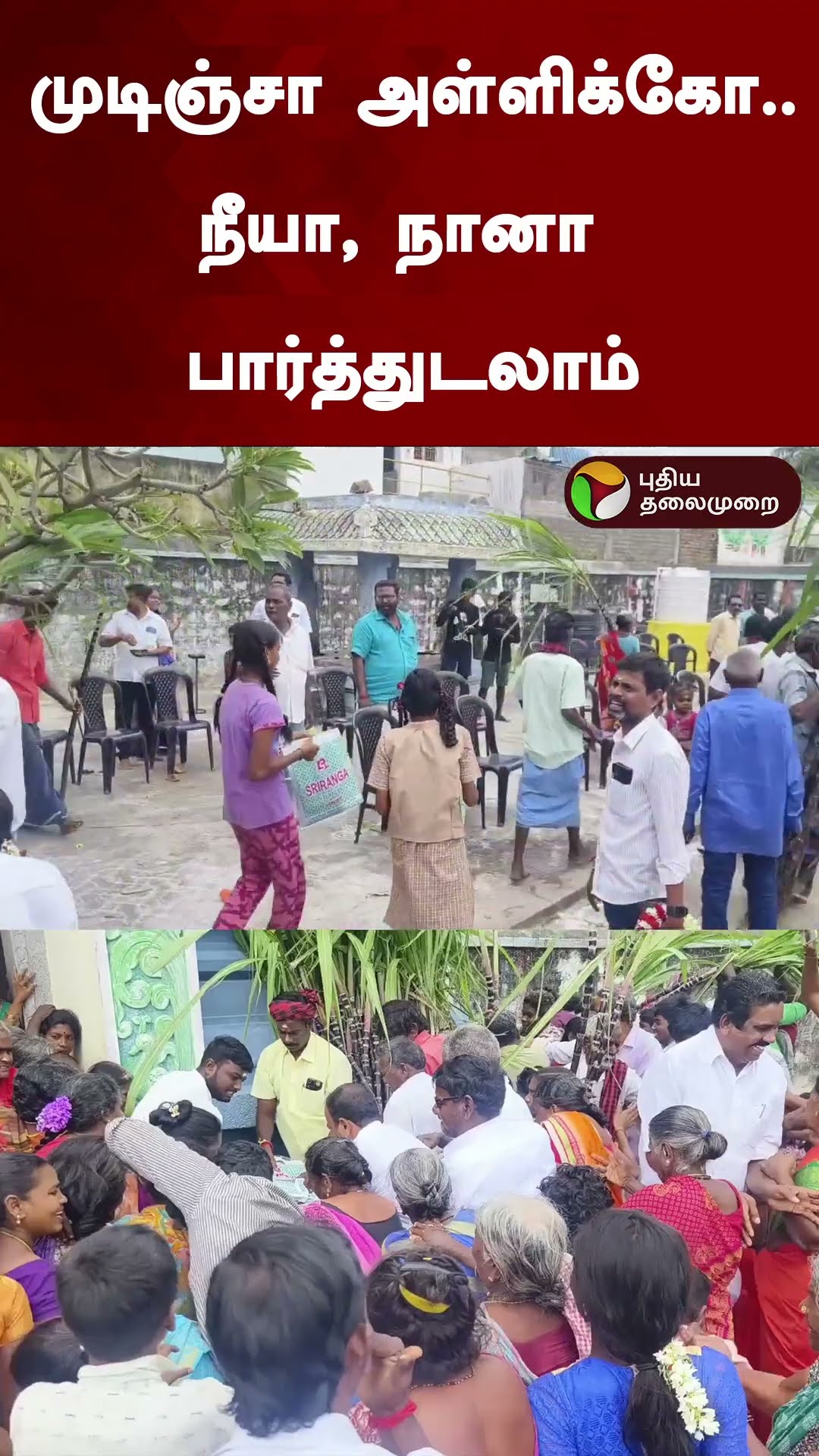 முடிஞ்சா அள்ளிக்கோ..நீயா, நானா பார்த்துடலாம் | #shorts | #senji | #senjimasthan | #sugarcane