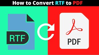 نحوه تبدیل RTF به PDF / تغییر rtf به فایل pdf