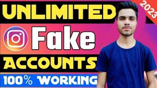 How to creat Instagram fake? account (2023) Instagram par fake account kaise banaye 2023viralvideo