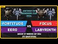 WC3 - Fortitude &amp; Eer0 vs FoCuS &amp; LabyRinth - 2v2 Quarterfinal - Ancient of Wonders Cup 2024