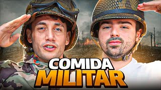 PROBANDO COMIDA MILITAR CON BANANIROU