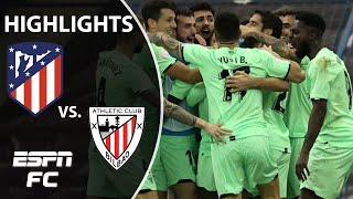 Athletic Bilbao completes INCREDIBLE comeback vs. Atletico Madrid | Spanish Super Cup Highlights