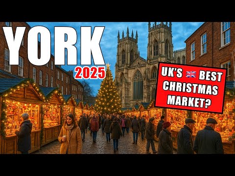 سوق عيد الميلاد في يورك ٢٠٢٥ أفضل سوق عيد ميلاد في المملكة المتحدة