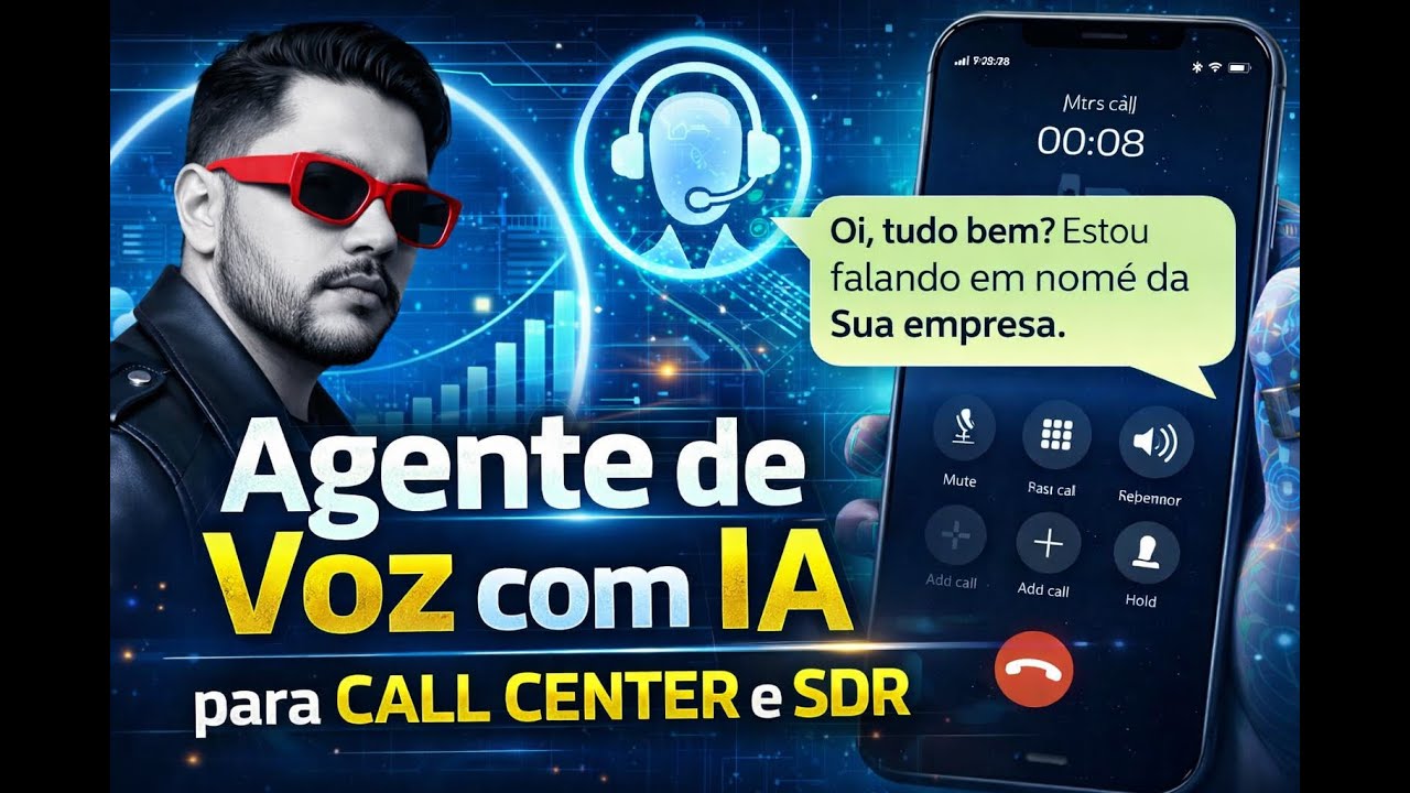 Agente de Voz com IA para Call Center e SDR: Arquitetura, Ferramentas e Fluxo (N8N, TWILLO, VAPI)