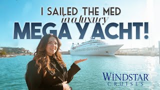 Windstar Cruises Star Legend Review | Luxury Mediterranean Cruise Vlog