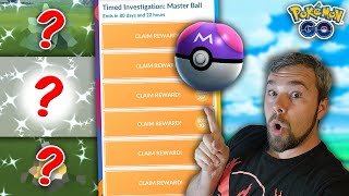 How to complete the Master Ball Timed Research FAST Be careful of THIS (Pokémon GO)