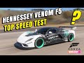 Hennessey Venom F5 Top Speed Test | Forza Horizon 5