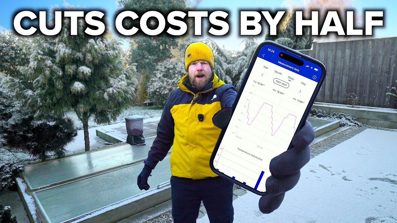 Как я обогреваю свой пруд с карпами кои вдвое дешевле