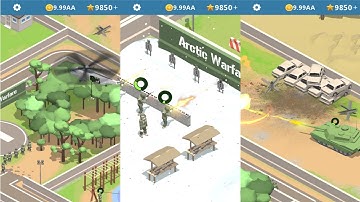 Idle Army Base Android Gameplay