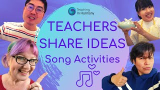 English Teachers Share: Activities we do with songs in class