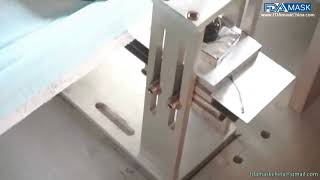 Training assembling adjusting video of automatic 3 ply face mask production machine line