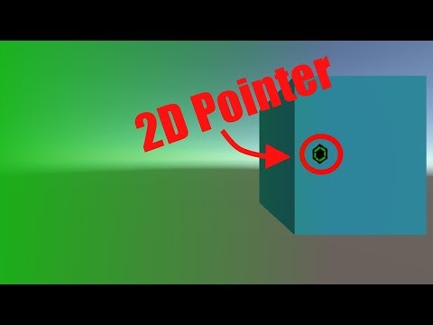 Как сделать 2D указатель на объект в Unity3D/ 2D pointer in Unity3D