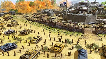 I built the Deadliest WW2 US Army SUPER-FORTRESS Defense EVER! - Gates of Hell: Base Building