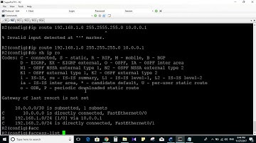 Standard access list (ACL)