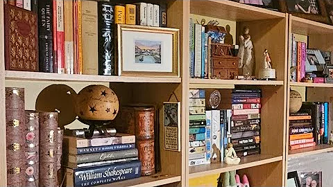 Bookshelf Tour: classics, poetry, literary fiction
