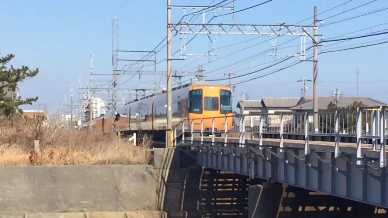 近鉄名古屋線 ジョイント音 中ノ川の橋梁 Youtube 