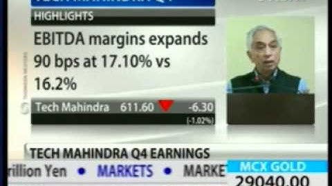 #Q4 #TechM_results: Tech Mahindra Q4 PAT at Rs 303 crore, up 228% YoY