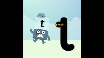 @officialalphablocks - Learn How to Write the Letter T | Straight Line | How to Write App