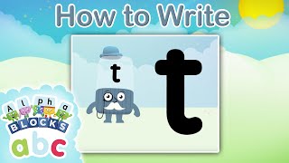 @officialalphablocks - Learn How to Write the Letter T | Straight Line | How to Write App screenshot 5