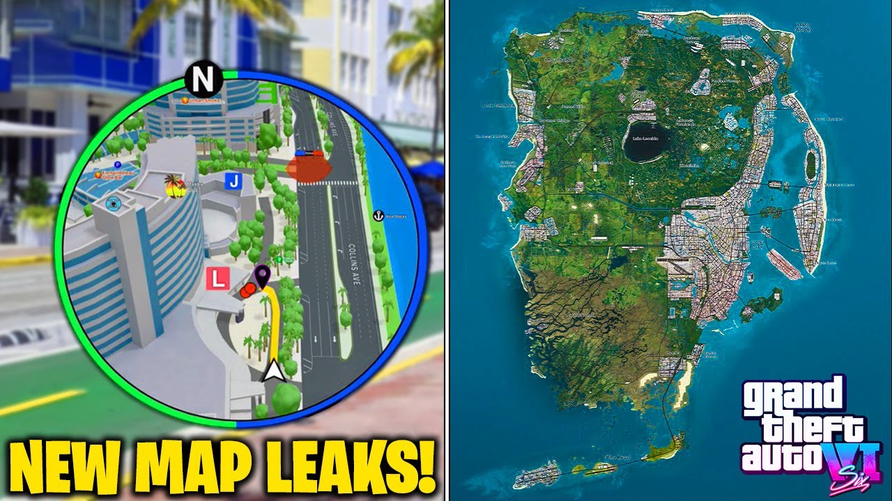 GTA 6 Leaks, Gameplay, Map, and More - News