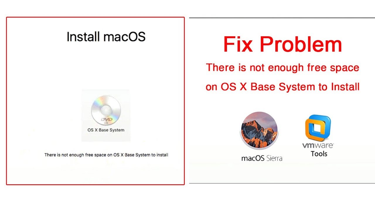 macbook not enough space to install mac os sierra