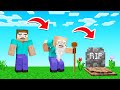 Playing MINECRAFT As An OLD MAN!