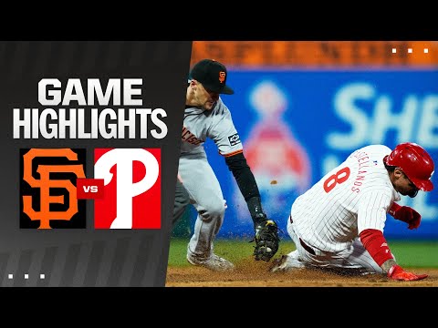 Giants vs. Phillies Game Highlights (5/5/24) 