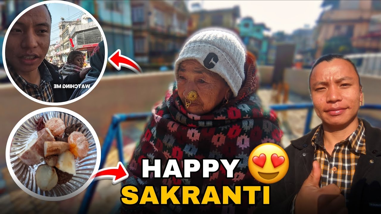 Public reaction 😂 | HAPPY माघे संक्रान्ति 2026😍😍