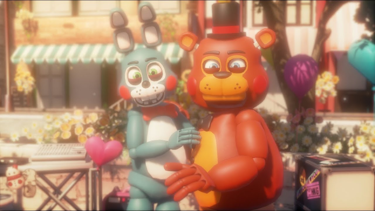 【MMD FNAF】Otsukimi Recital (Moon-viewing Recital) [オツキミリサイタル]【Toy Freddy and Toy Bonnie】