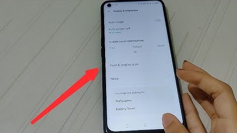 oppo a53 font size change | font size use kaise kare | how to change font size Oppo 53