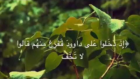 تلاوة خاشعة من سورة (ص)  أصبر على ما يقولون  للشيخ عبدالخالق آل عواض القحطاني