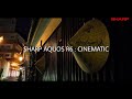 Sharp aquos r6 cinematic 4k  best cinematic camera