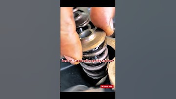 how to install valve spring retainer #carrepairtutorial #carrepairtips #tools #repair