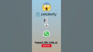 “Perplexity AI on WhatsApp 🤯 | Chat with AI like ChatGPT on WhatsApp 2025”