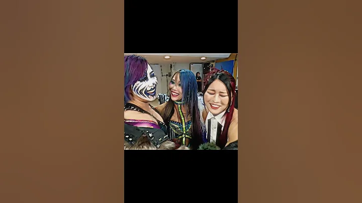 IYO SKY apologizes to Asuka, and done with Rhea Ripley ☠️ #wwe #shorts #iyosky #asuka #rhea