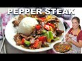 Pepper Steak - 15 Minute Recipe | Better Than Takeout!