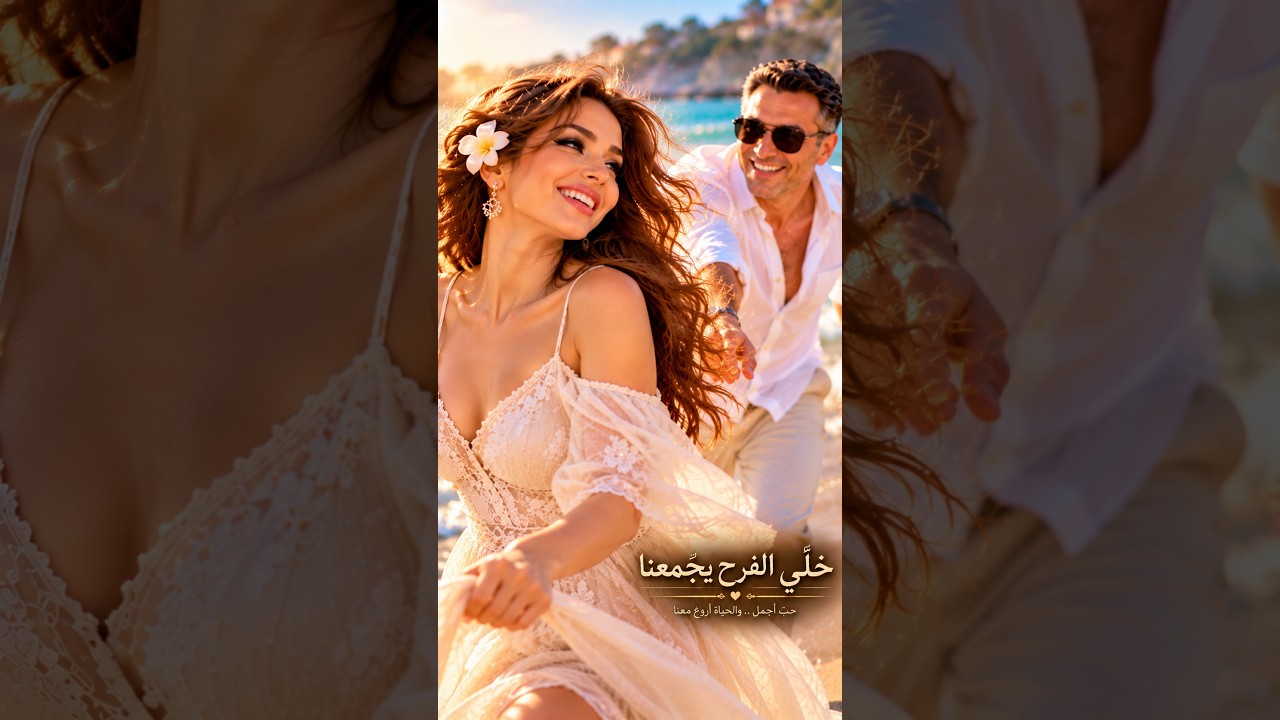 خلّي الفرح يجمعنا | Arabic Romantic Pop Duet | Nancy Ajram X Amr Diab Inspired | #Shorts
