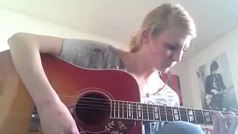 My immortal guitar part cover Sara boles