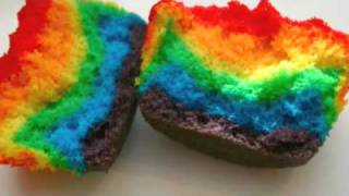 How To Make Rainbow Cupcakes! How To Make Rainbow Cupcakes!