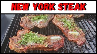 New York Steak a la Parrilla | Cómo Asar un Delicioso New York Steak a la Parrilla