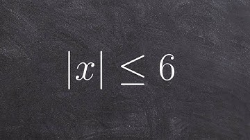 Learn how to solve an graph an absolute value inequality